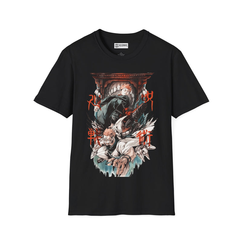 Yuji and Sukuna Unisex Softstyle T-Shirt - IGZ Clothing 