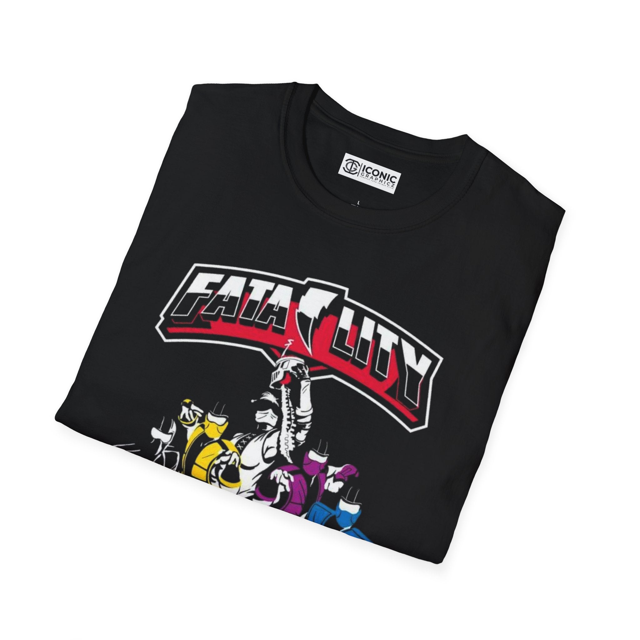 Mortal Kombat Power Rangers parody Unisex Softstyle T-Shirt - IGZ Clothing 