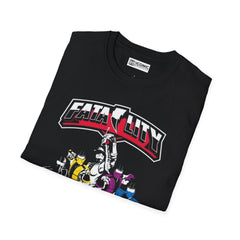 Mortal Kombat Power Rangers parody Unisex Softstyle T-Shirt - IGZ Clothing 