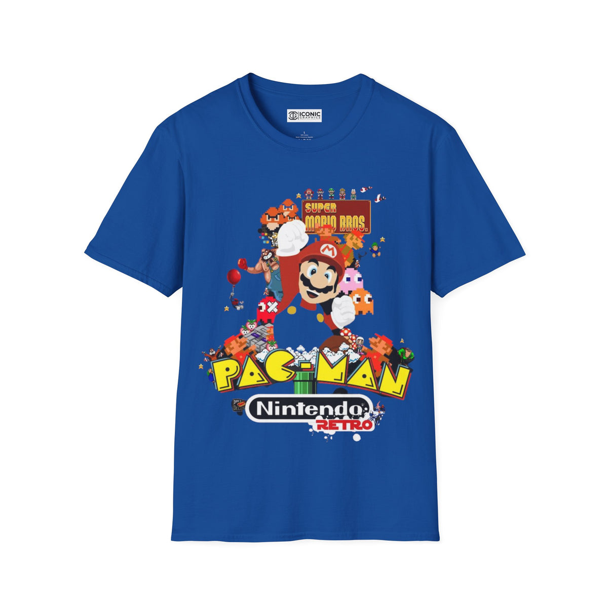 Mario Unisex Softstyle T-Shirt - IGZ Clothing 