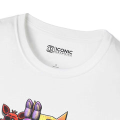 Five Nights at Freddy Unisex Softstyle T-Shirt - IGZ Clothing 