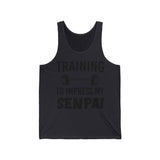 Anime fitness Unisex Jersey Tank Printify