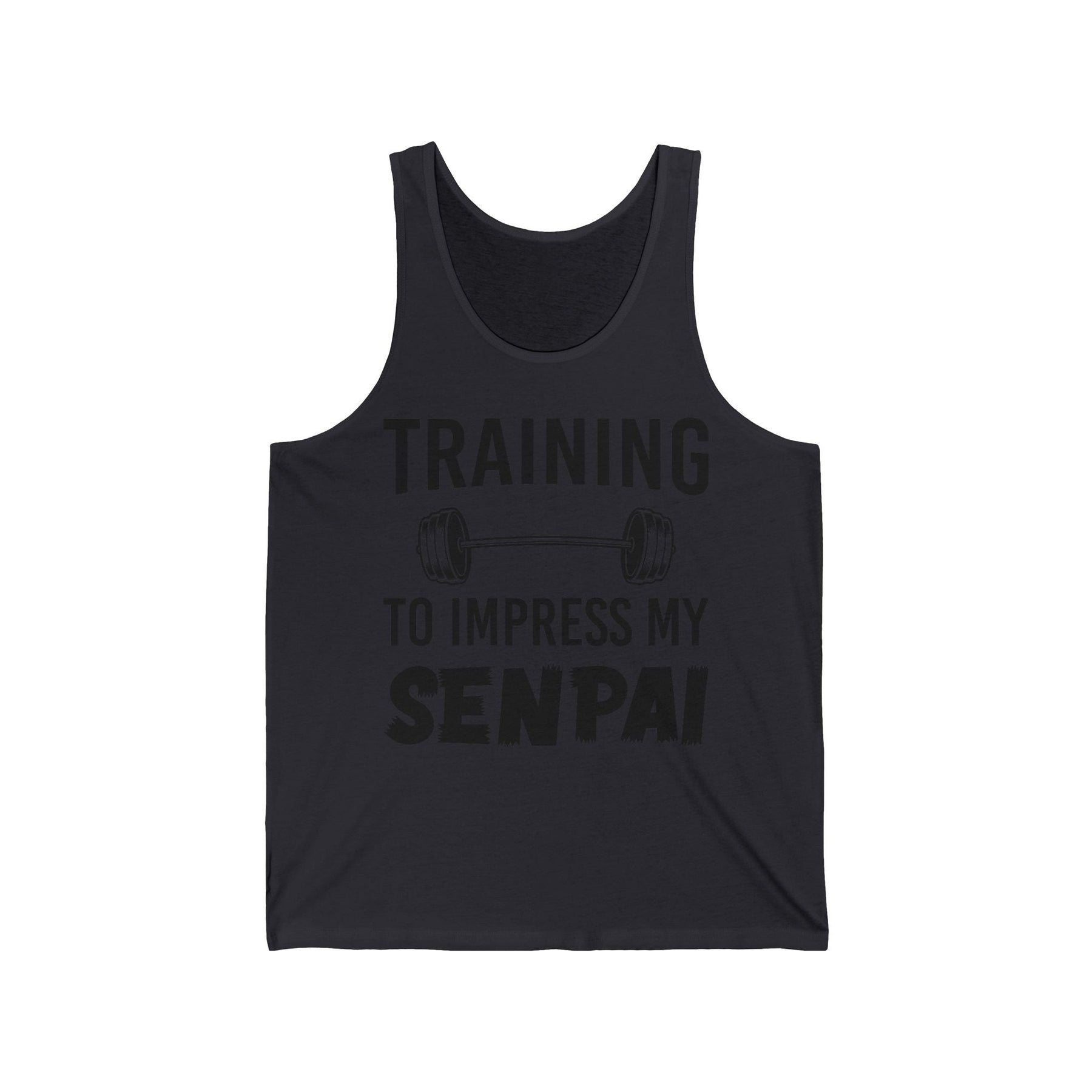 Anime fitness Unisex Jersey Tank Printify