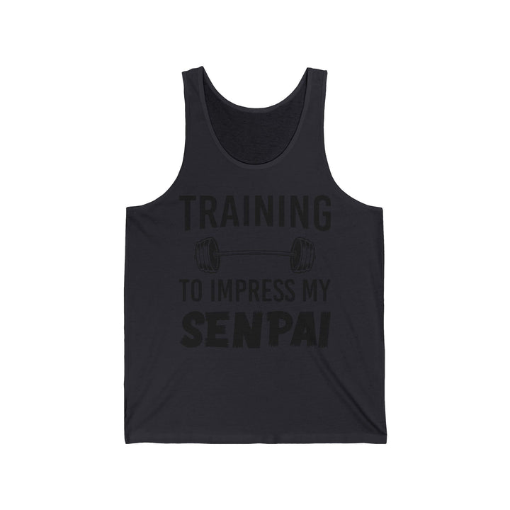 Anime fitness Unisex Jersey Tank Printify