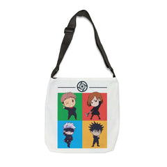 JJK Adjustable Tote Bag (AOP) - IGZ Clothing 