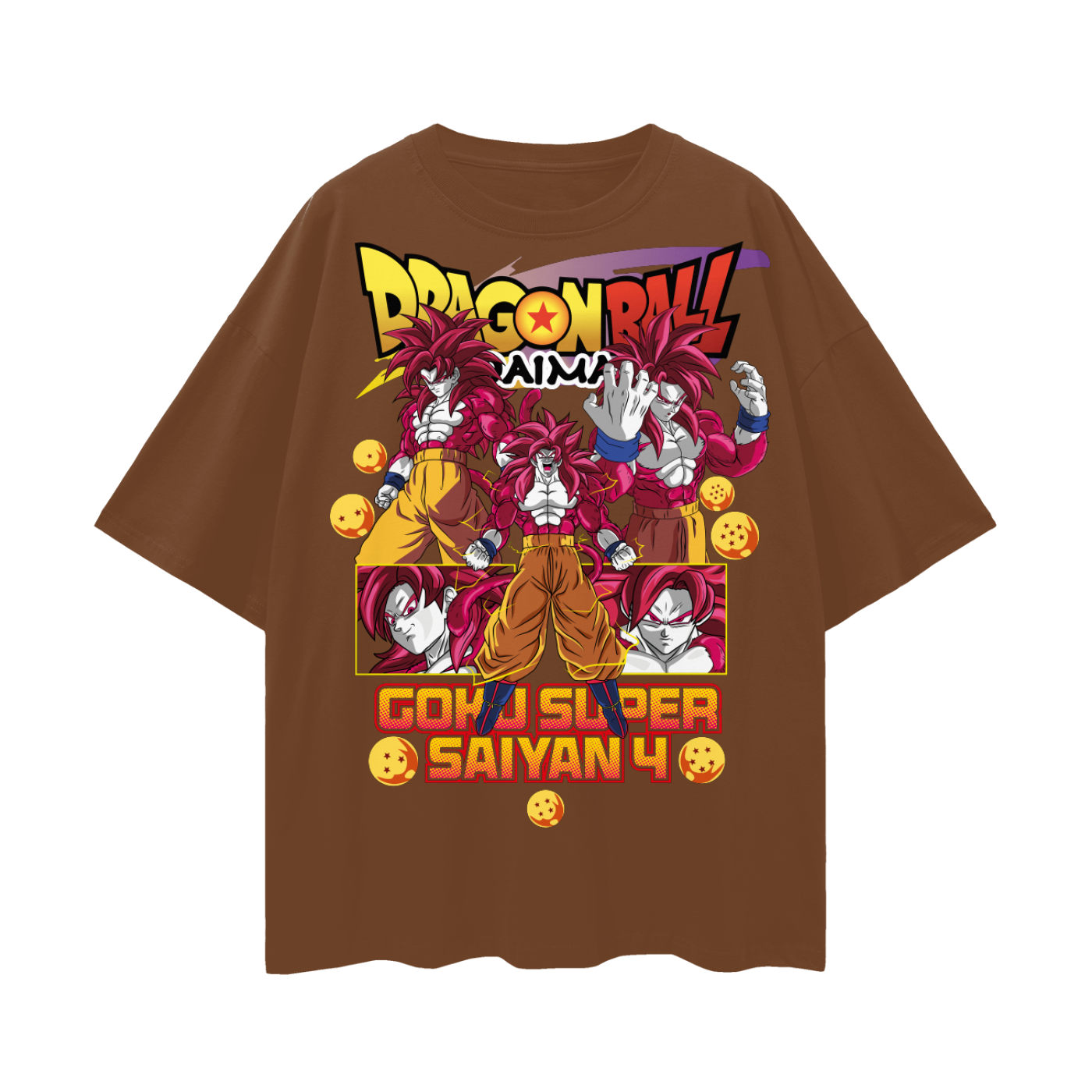Goku Dragon ball Daima Oversize Deep Drop Shoulder Tee