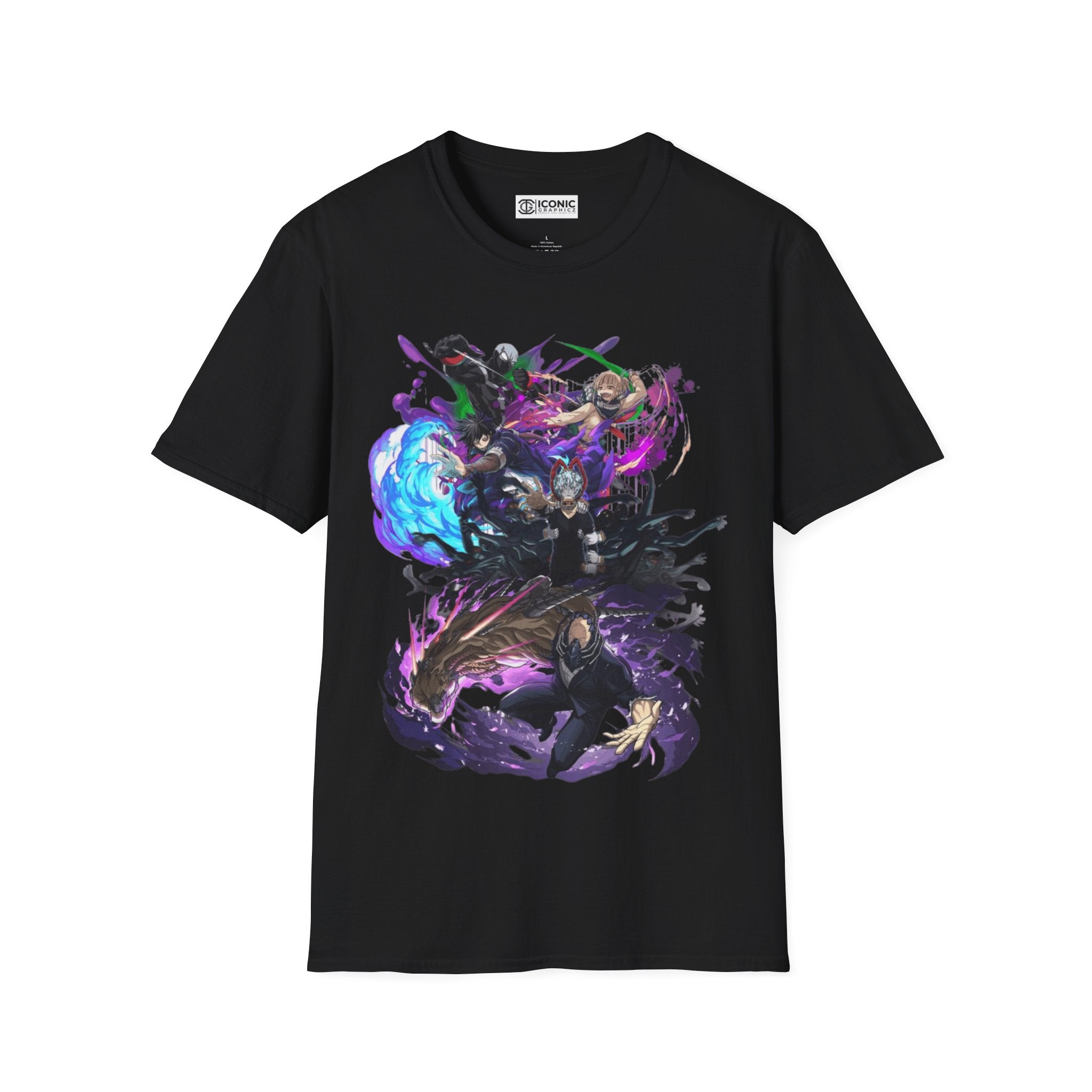 League of villains Unisex Softstyle T-Shirt - IGZ Clothing 