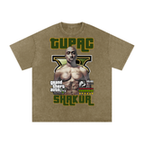 Tupac Shakur Acid Wash Oversize T-Shirt