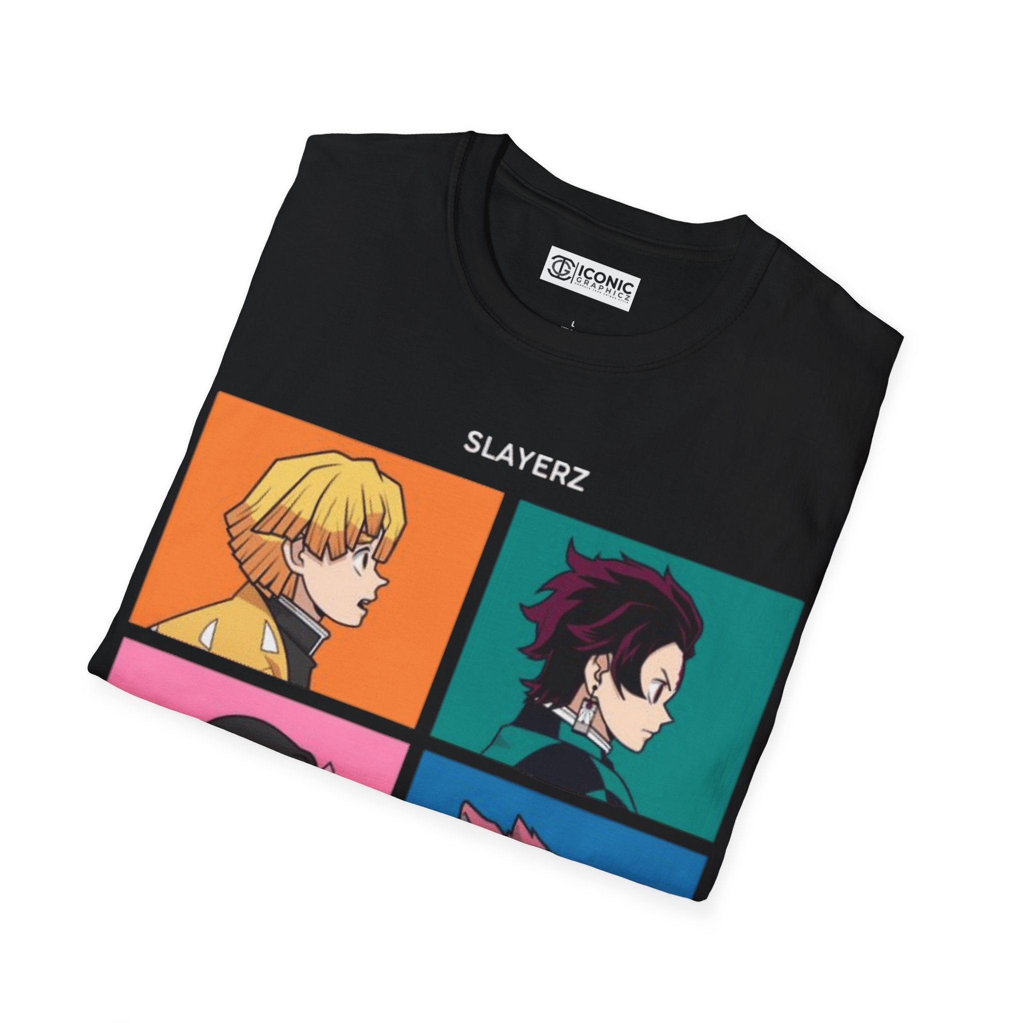 Demon-Slayers Unisex Softstyle T-Shirt - IGZ Clothing 