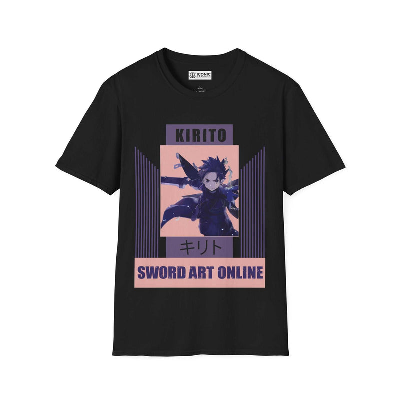 Kirito Unisex Softstyle T-Shirt - IGZ Clothing 