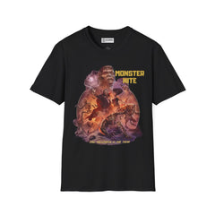 Monster Nite Unisex Softstyle T-Shirt - IGZ Clothing 