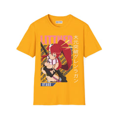 Gurren Lagann Yoko Unisex Softstyle T-Shirt - IGZ Clothing 