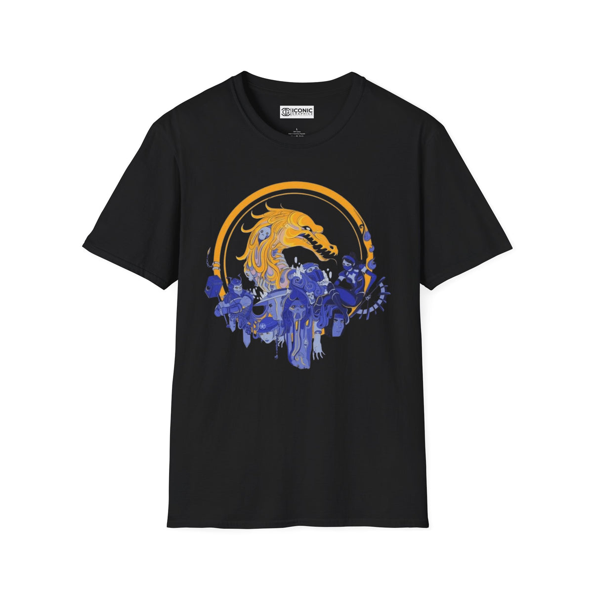 Mortal Kombat Unisex Softstyle T-Shirt - IGZ Clothing 