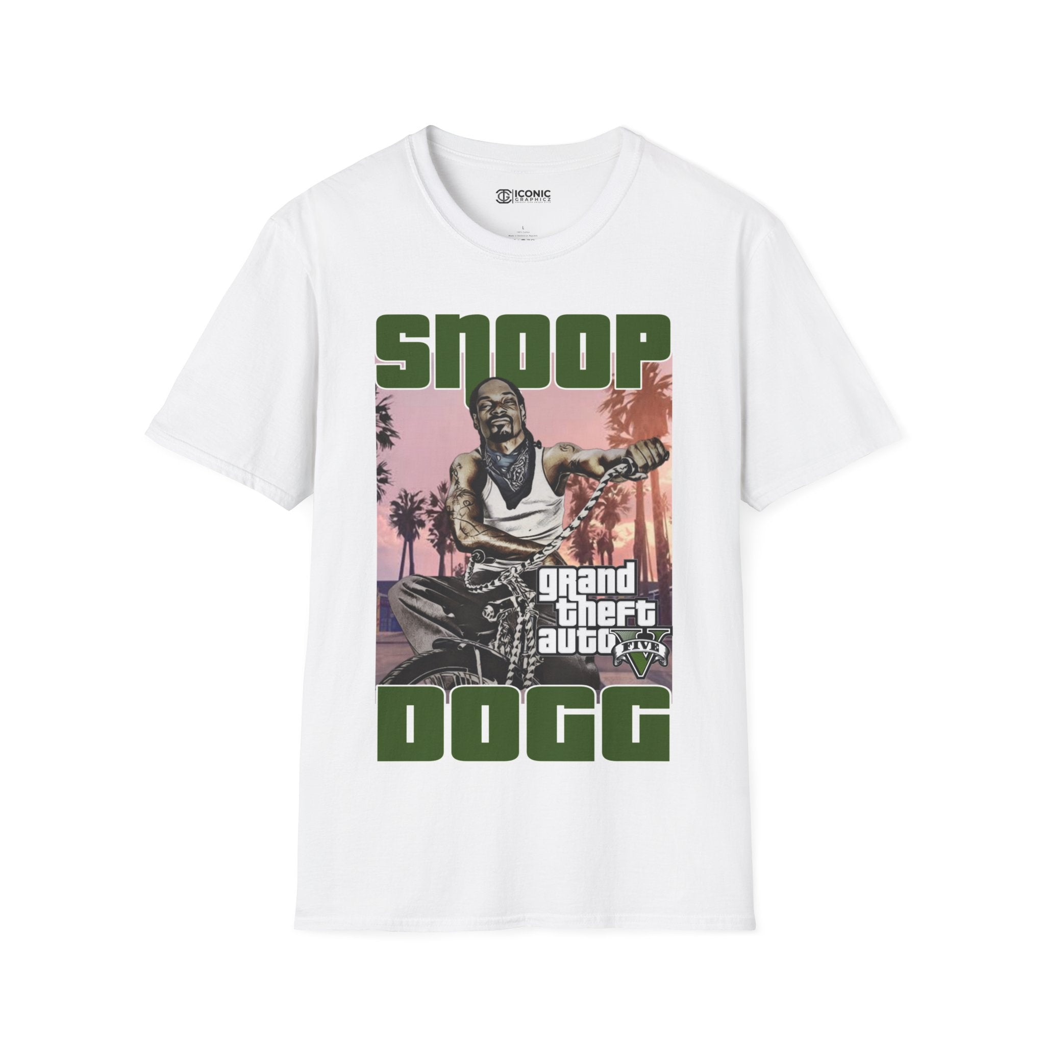 Snoop Dog Unisex Softstyle T-Shirt - IGZ Clothing 