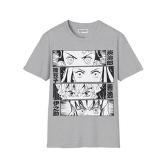 Zenitsu and Nezuko Unisex Softstyle T-Shirt - IGZ Clothing 