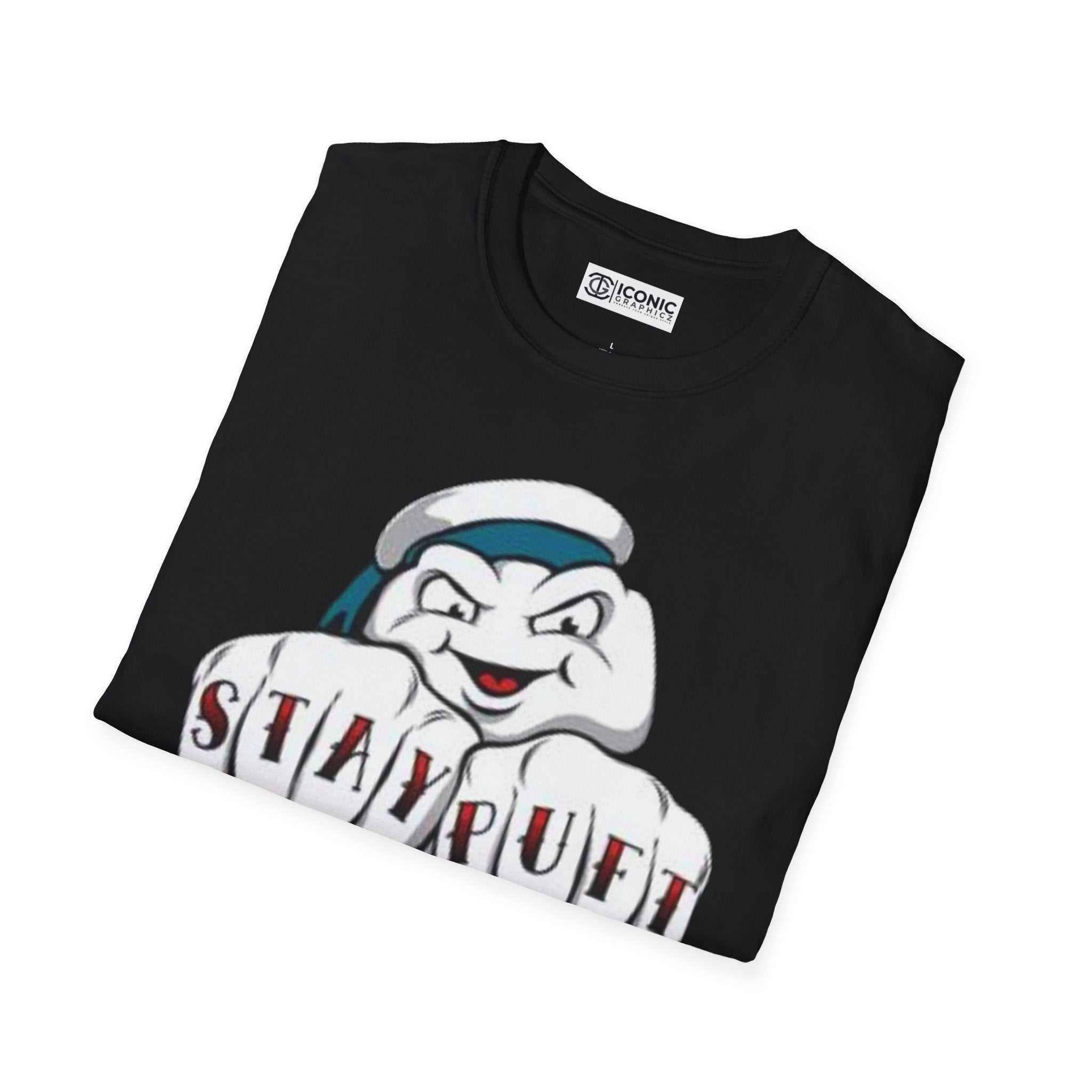 Marshmallow Man Unisex Softstyle T-Shirt - IGZ Clothing 