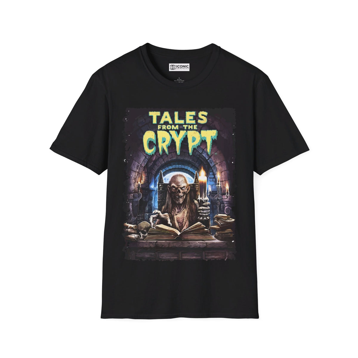 Tales from the crypt Unisex Softstyle T-Shirt - IGZ Clothing 