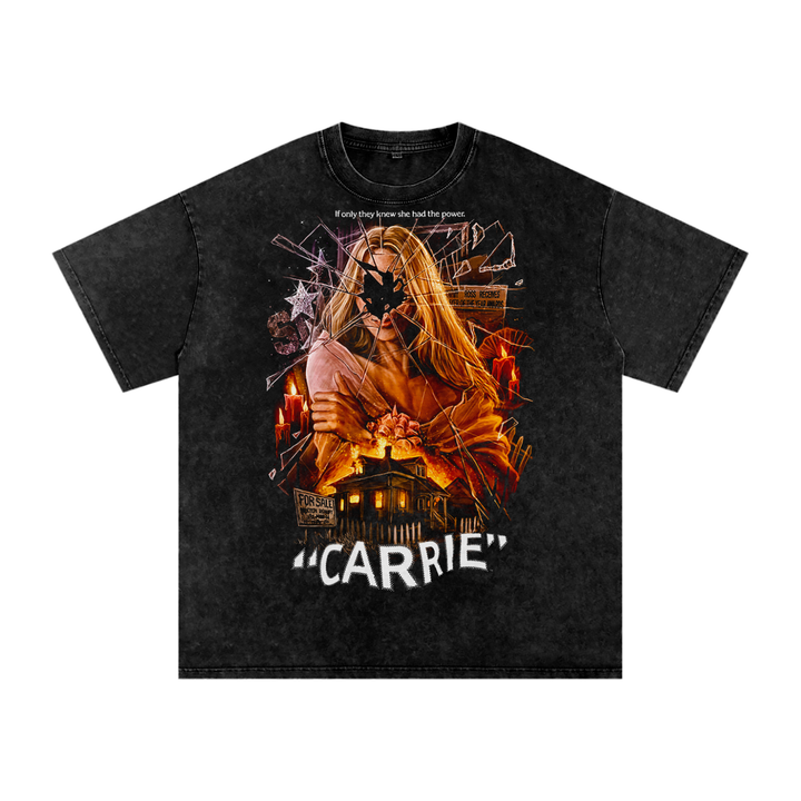 Carrie Acid Wash Oversize T-Shirt