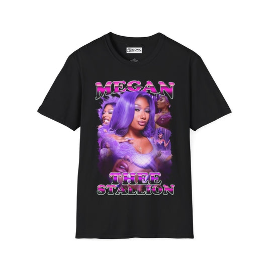 Megan the Stallion Unisex Softstyle T-Shirt - IGZ Clothing 