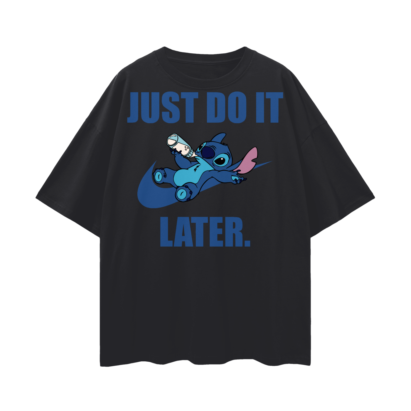 Stitch Oversize Deep Drop Shoulder Tee