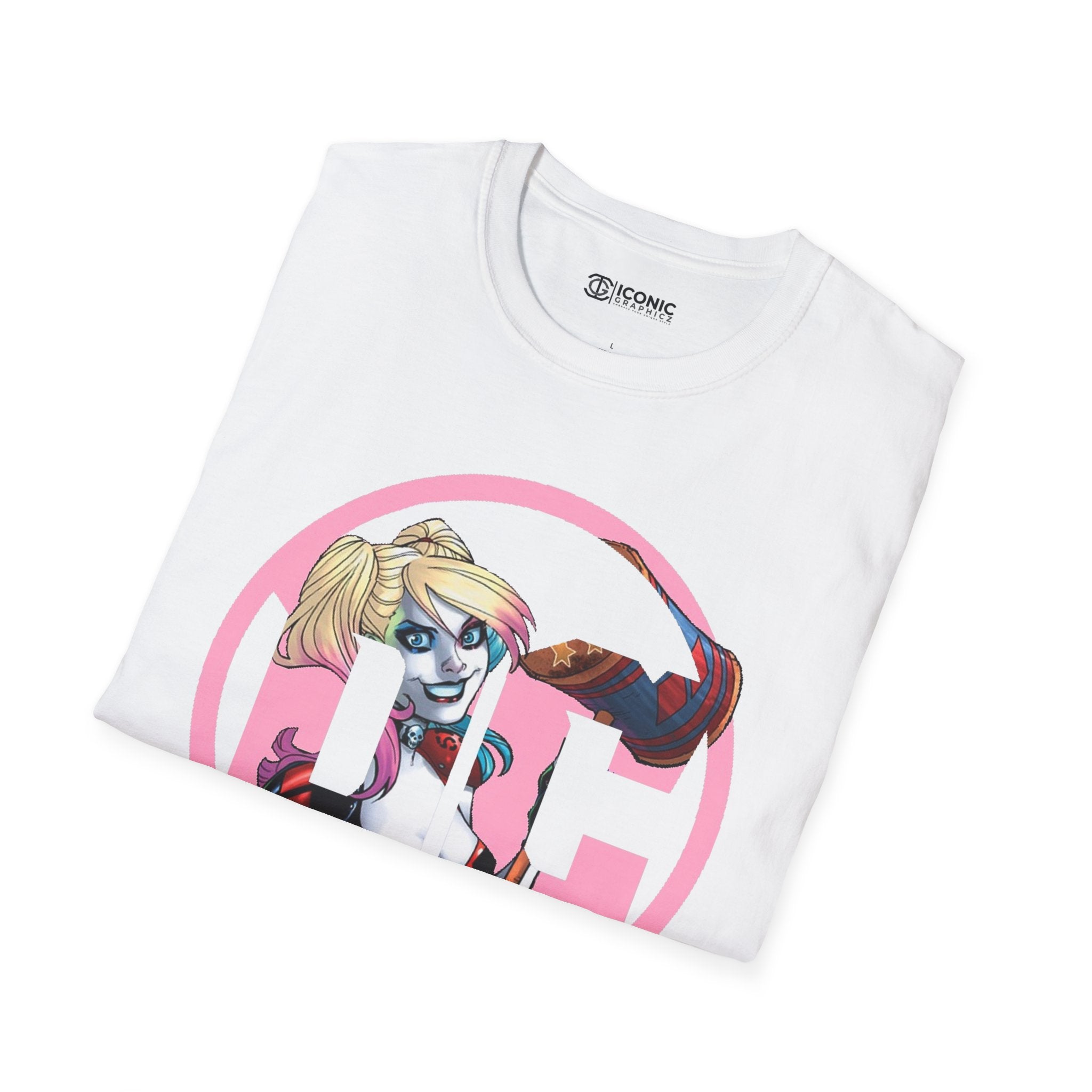 Harley Quinn Unisex Softstyle T-Shirt - IGZ Clothing 