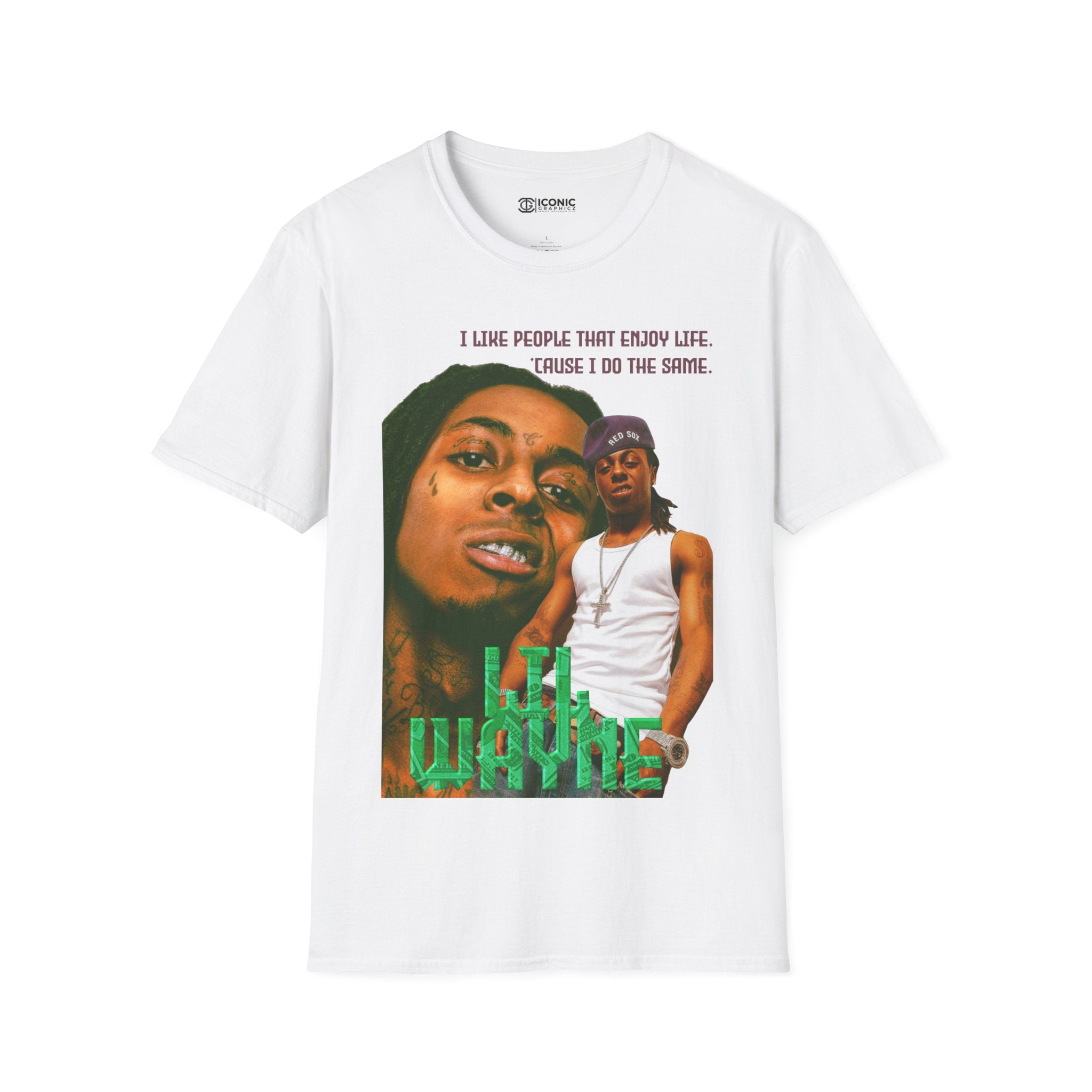 Lil Wayne Unisex Softstyle T-Shirt - IGZ Clothing 