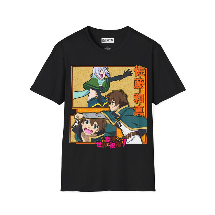 Kazuma Sato Konosuba T-Shirt Printify