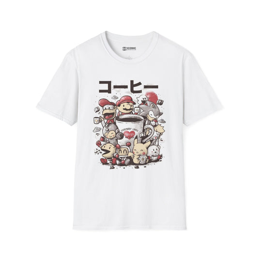 Gaming Characters Unisex Softstyle T-Shirt - IGZ Clothing 