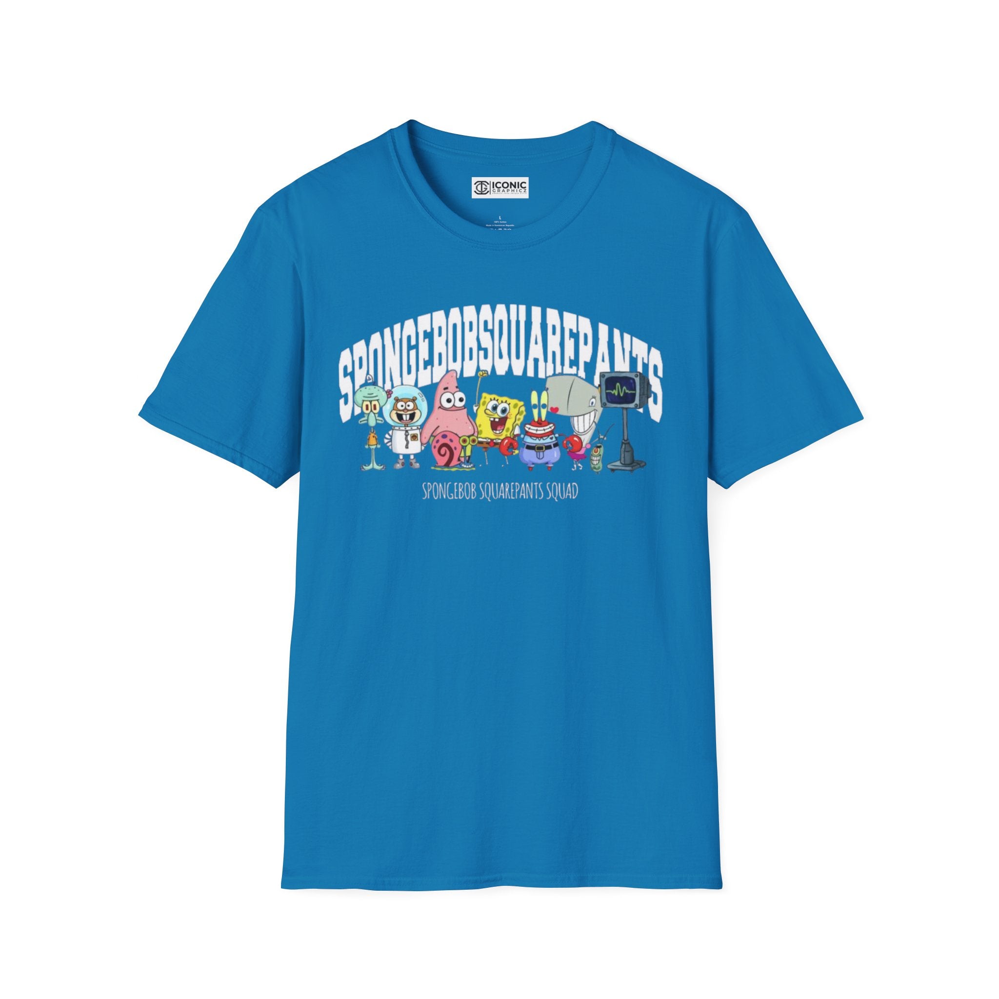 Spongebob Unisex Softstyle T-Shirt - IGZ Clothing 