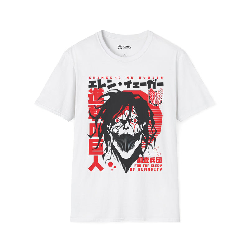 Attack Titan Unisex Softstyle T-Shirt - IGZ Clothing 