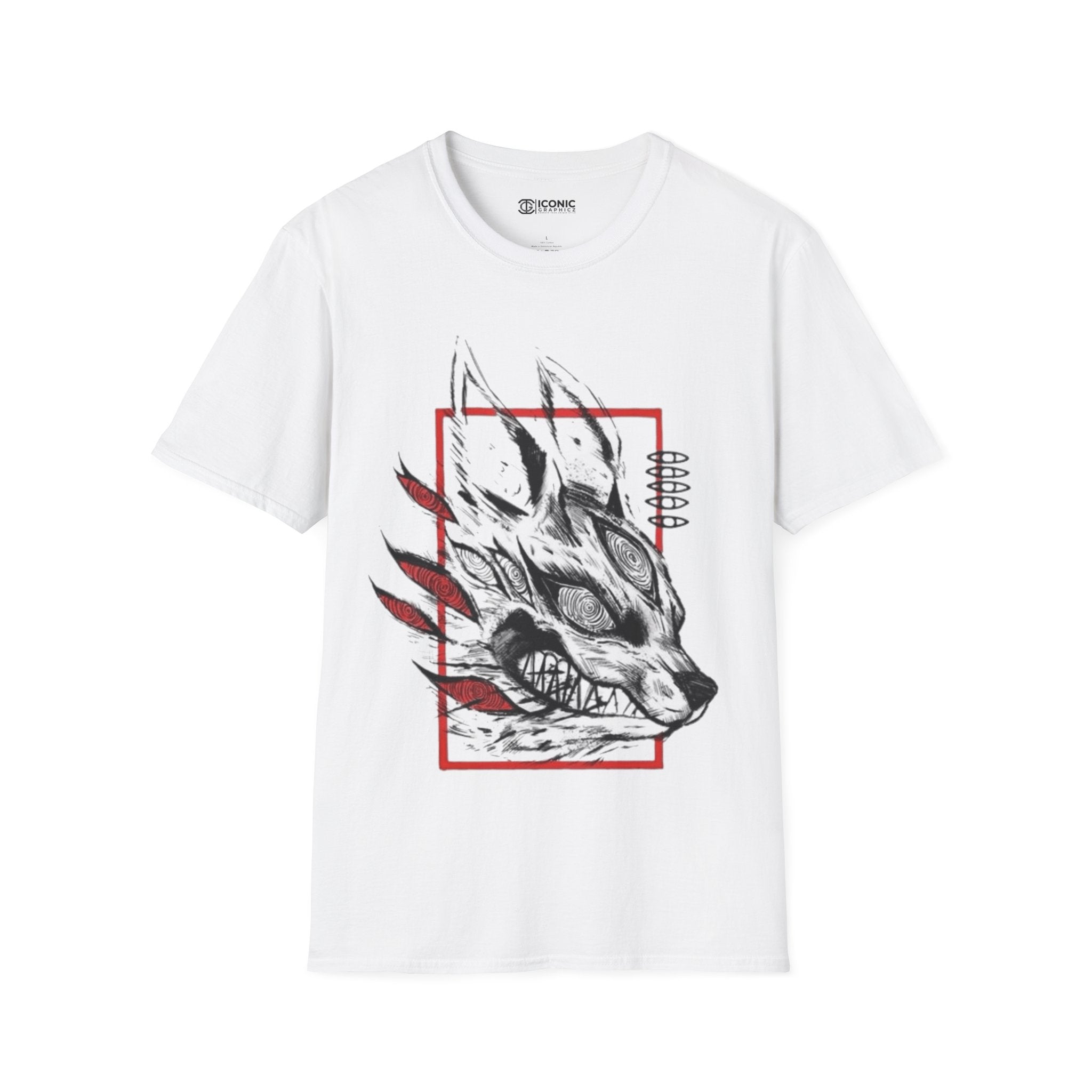 Fox Devil Kon Chainsaw Man T-Shirt