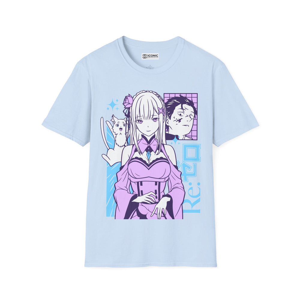 Re Zero Emilia T-Shirt Printify