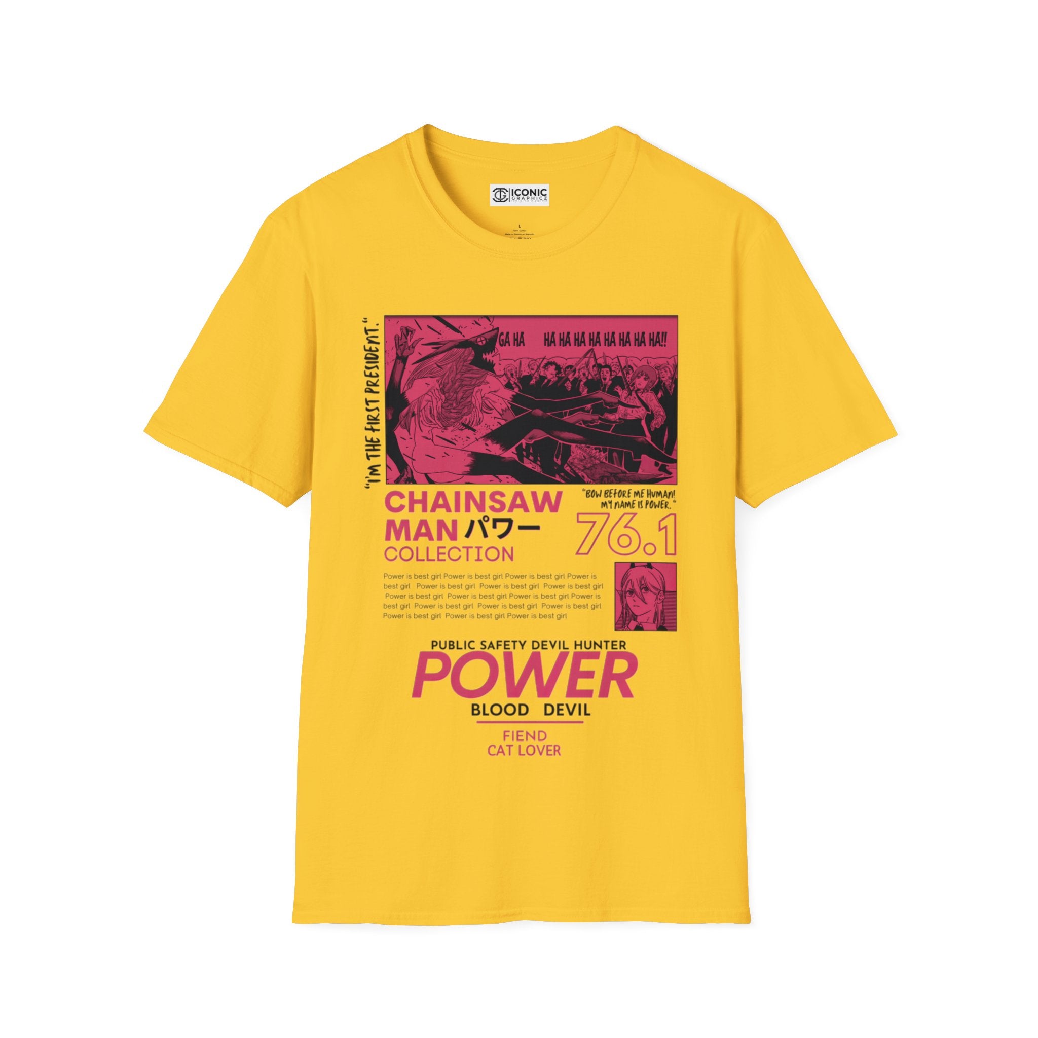 Power Unisex Softstyle T-Shirt - IGZ Clothing 