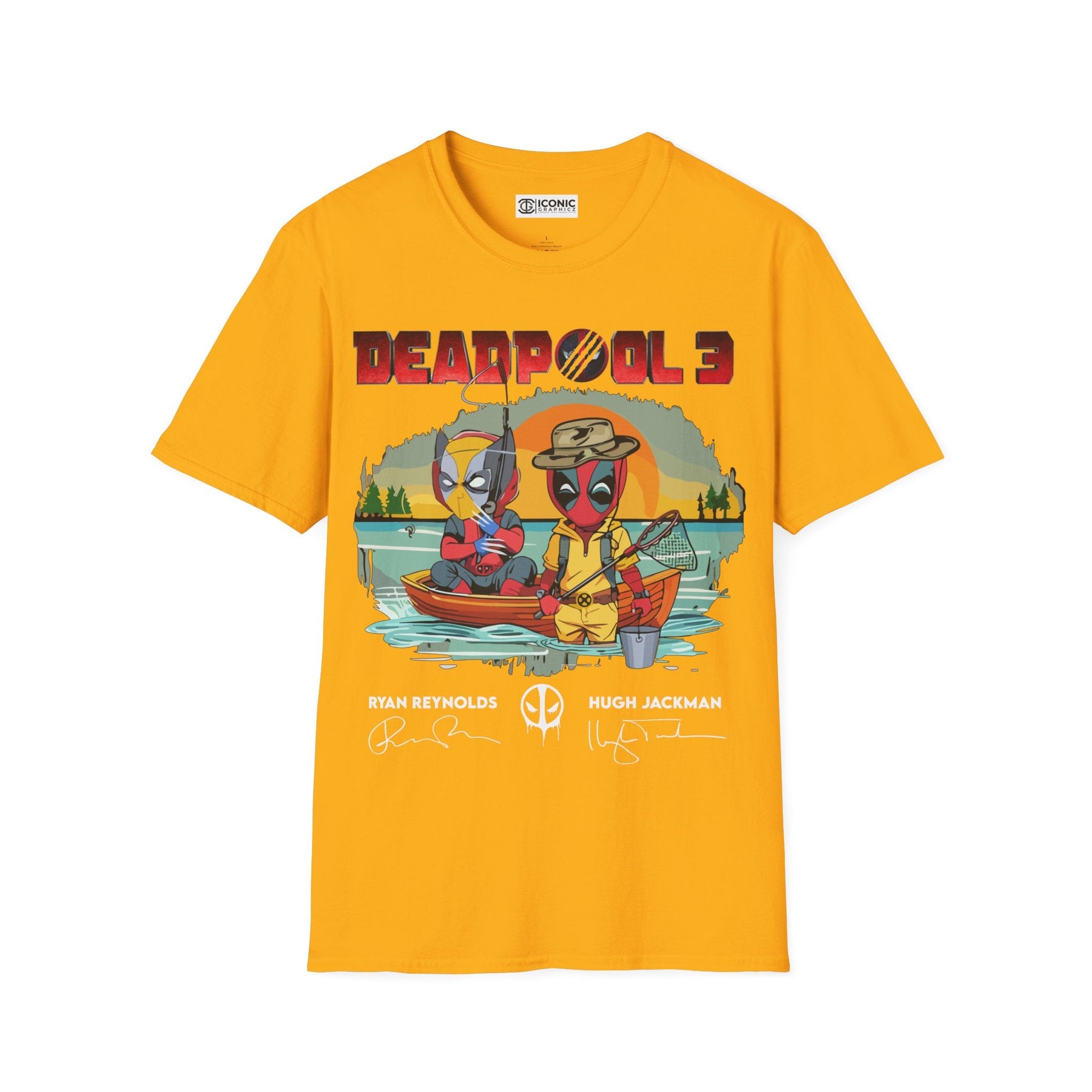 Deadpool and Wolverine T-Shirt Printify