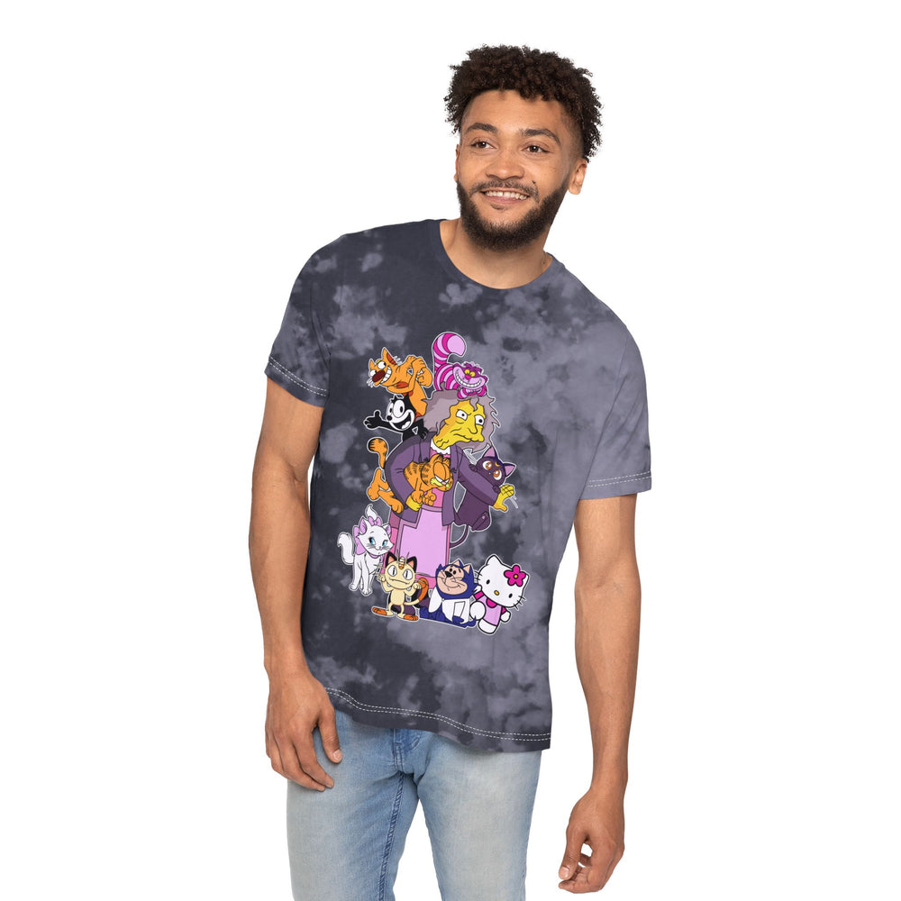 Cat Lady Tie-Dye T-Shirt
