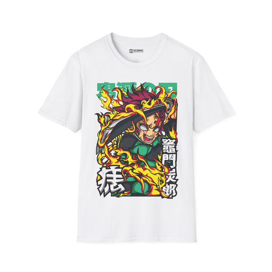 Tanjiro Unisex Softstyle T-Shirt - IGZ Clothing 