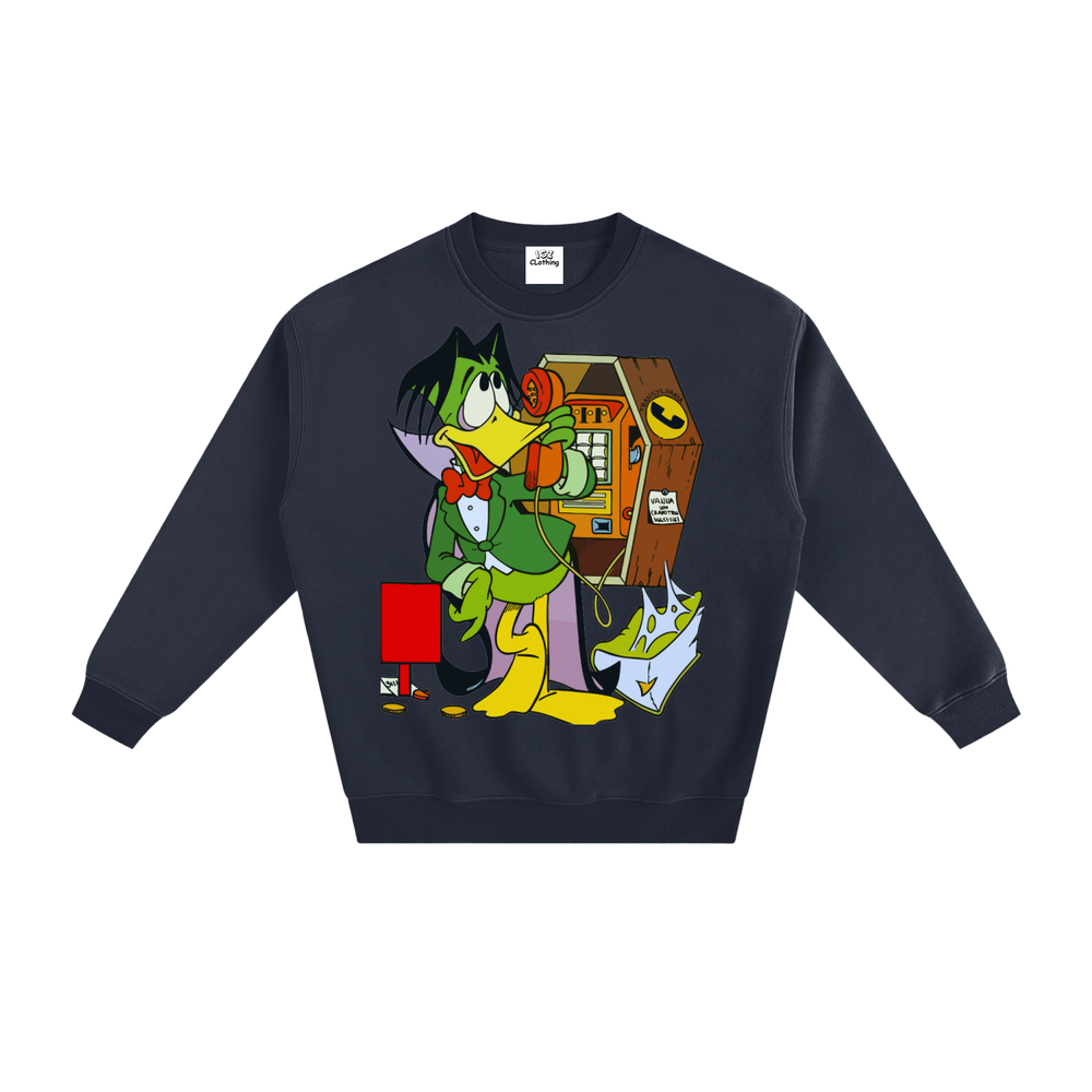 Duck Dracula Fleeced Sweatshirt