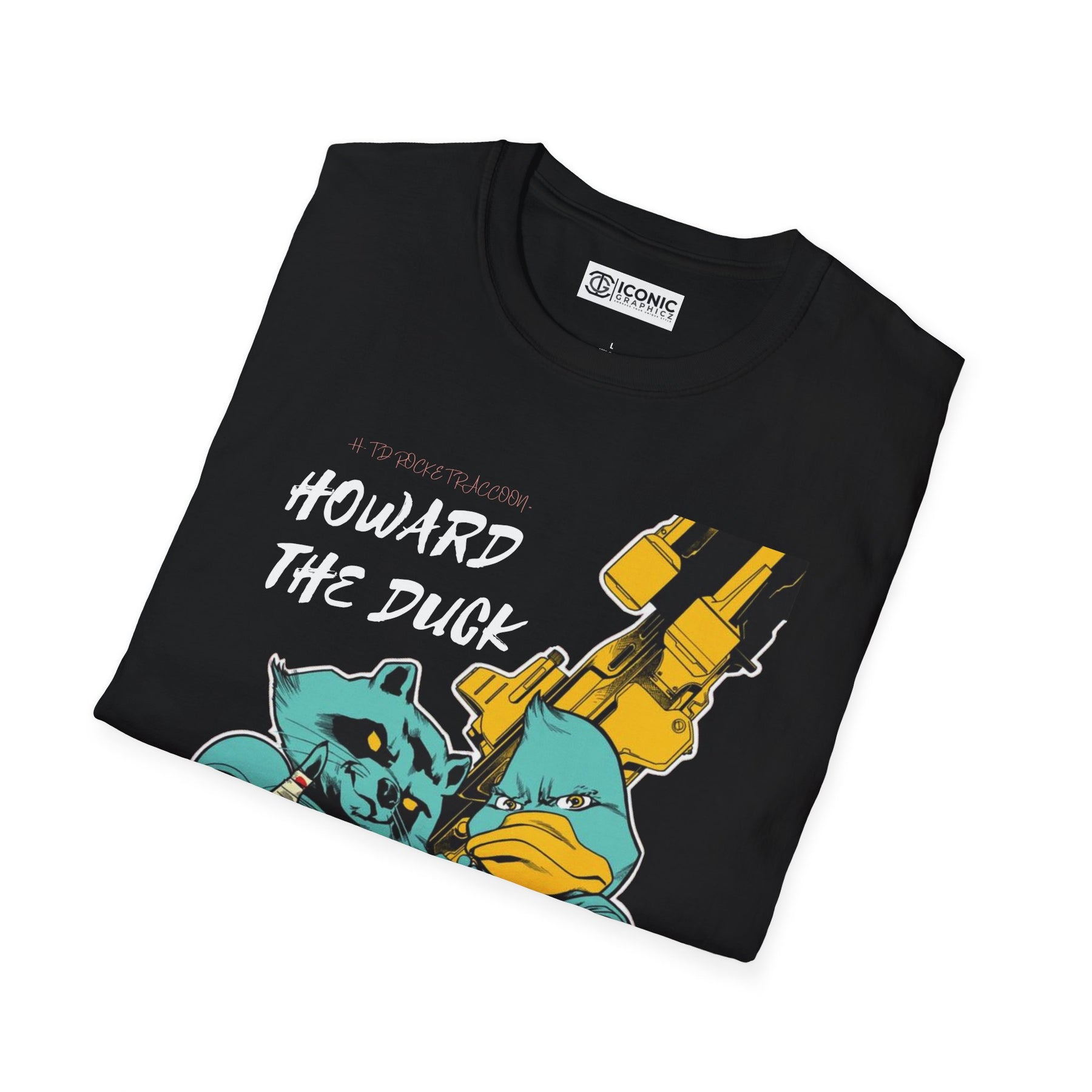 Howard the Duck and Rocket Raccoon T-Shirt - 