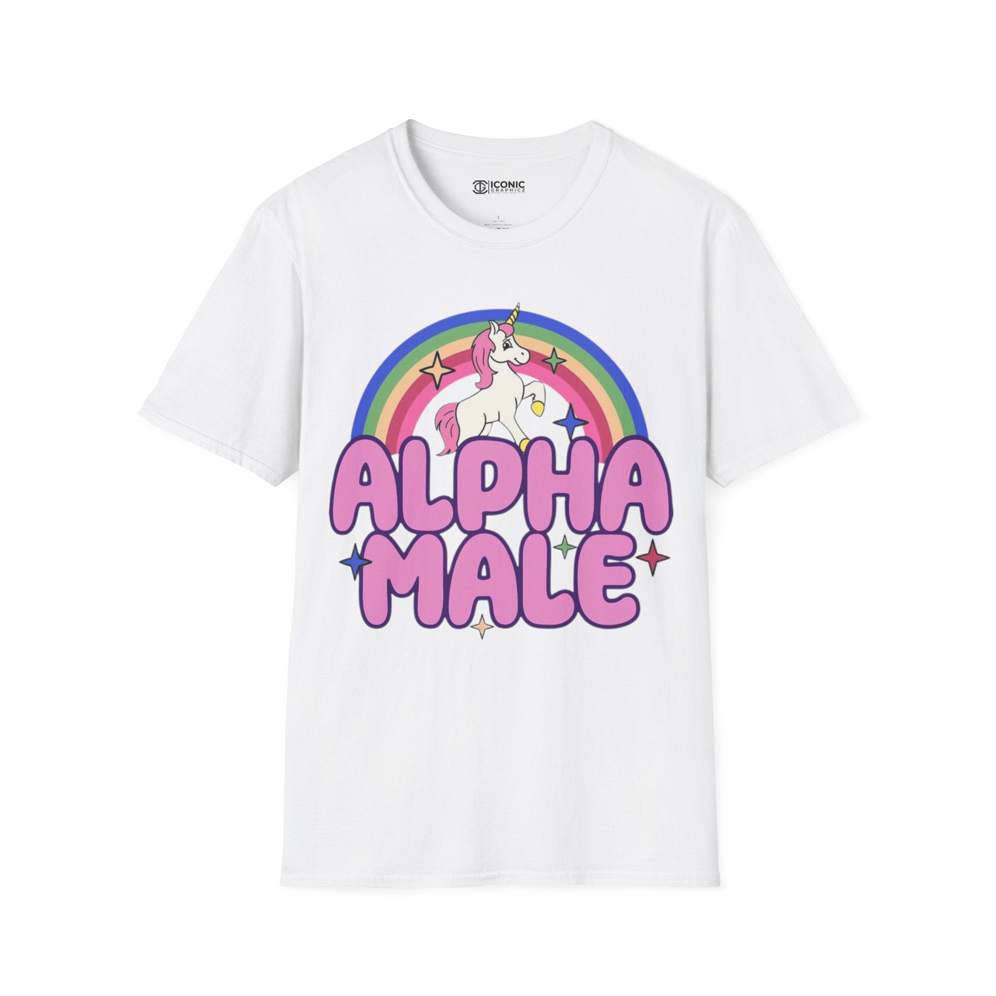 Alpha Male Unisex Softstyle T-Shirt - IGZ Clothing 