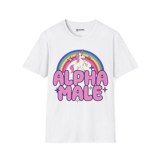 Alpha Male Unisex Softstyle T-Shirt - IGZ Clothing 