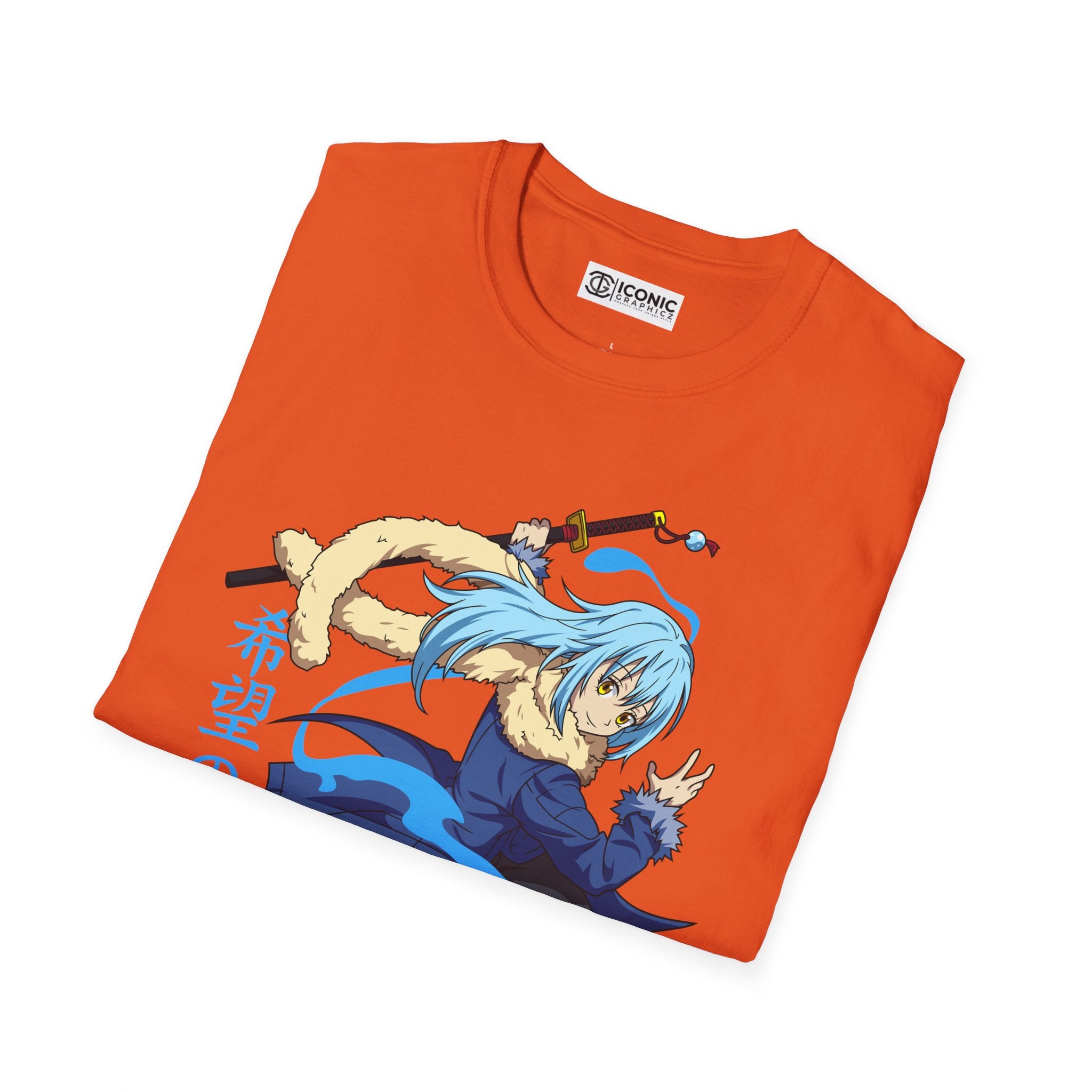 Rimuru Tempest Unisex Softstyle T-Shirt - IGZ Clothing 