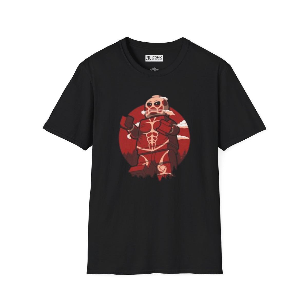 Colossal Titan Unisex Softstyle T-Shirt - IGZ Clothing 