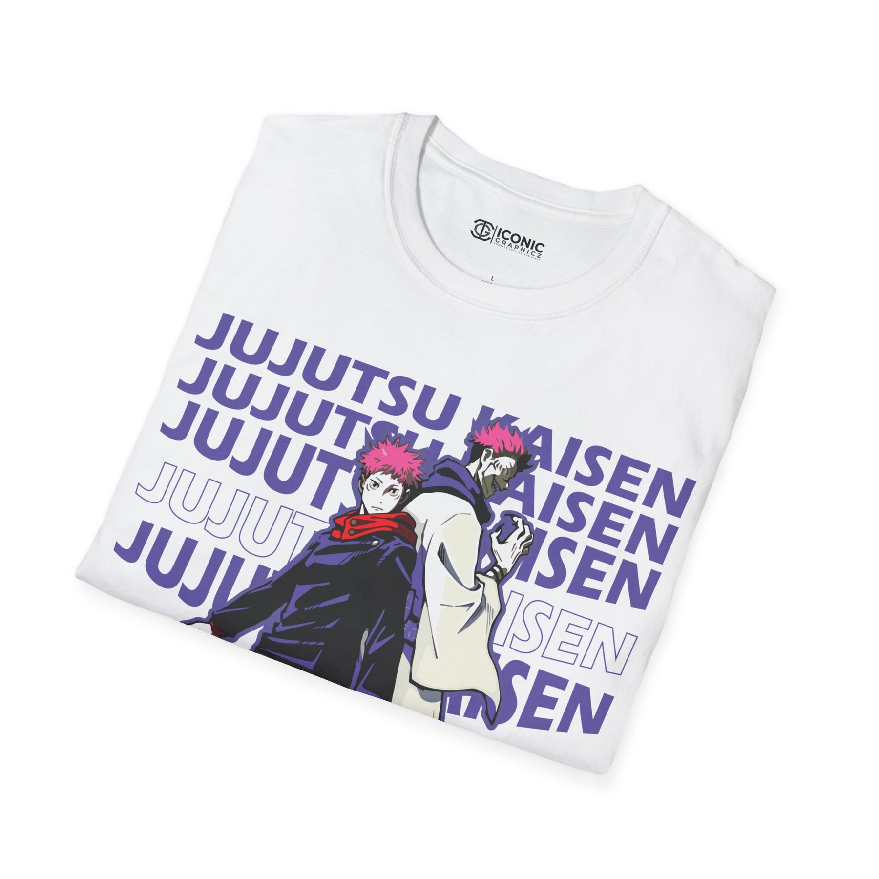 Sukuna and Yuji Jujitsu Kaisen T-Shirt - 