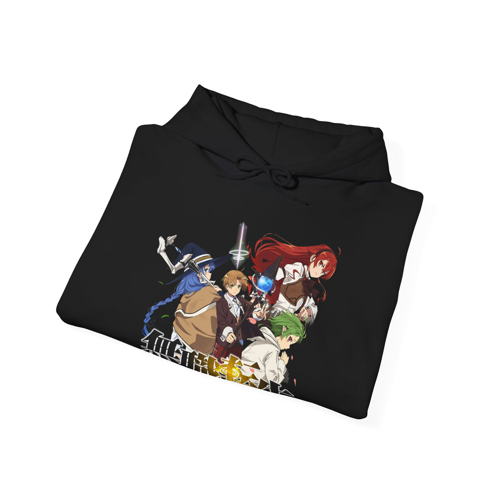 Rudeus and Friends Unisex Heavy Blend™ Hooded Sweatshirt - 