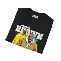 Chris Brown Unisex Softstyle T-Shirt - IGZ Clothing 