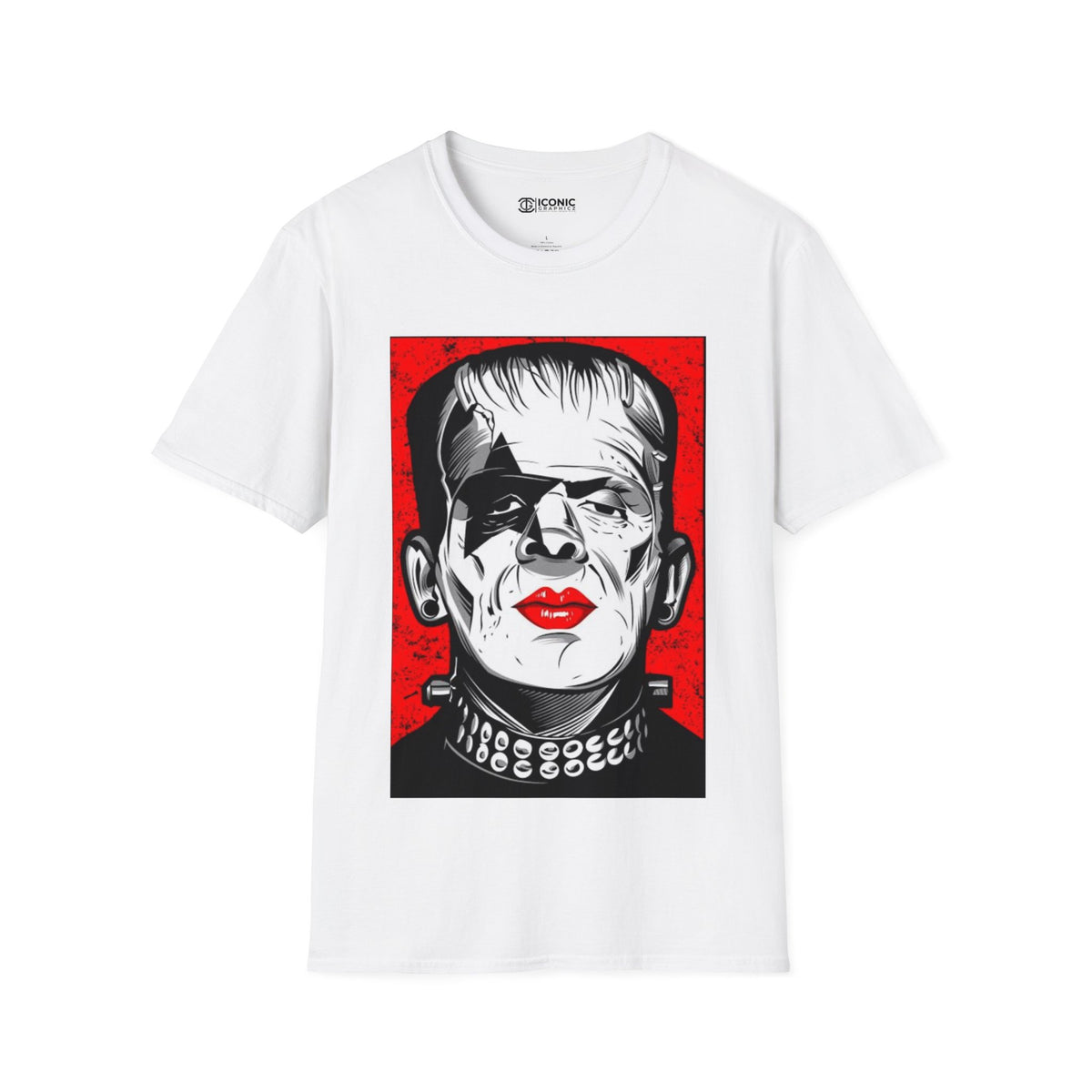 Kiss Frankenstein Unisex Softstyle T-Shirt - IGZ Clothing 