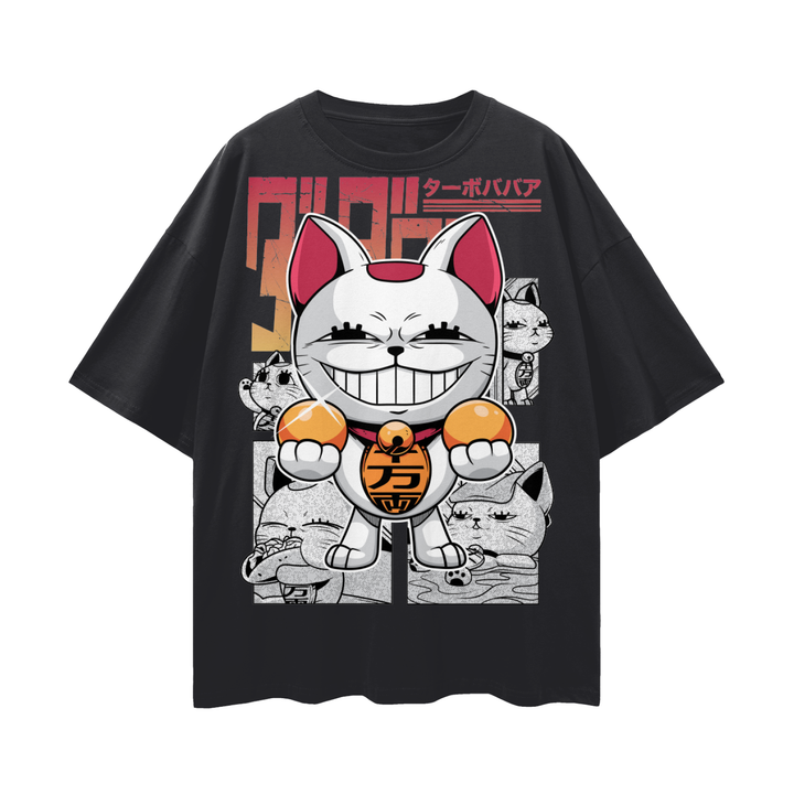 Turbo Granny Dandadan Streetwear Loose Drop Shoulder T-Shirt