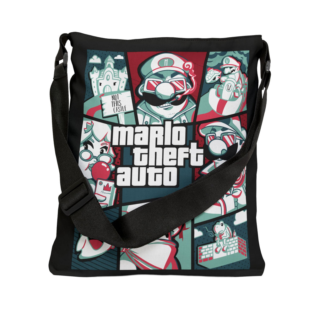 SuperMario Adjustable Tote Bag (AOP) - 
