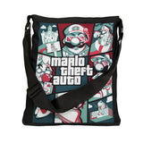 SuperMario Adjustable Tote Bag (AOP) - 