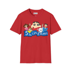 Shinchan Unisex Softstyle T-Shirt - IGZ Clothing 